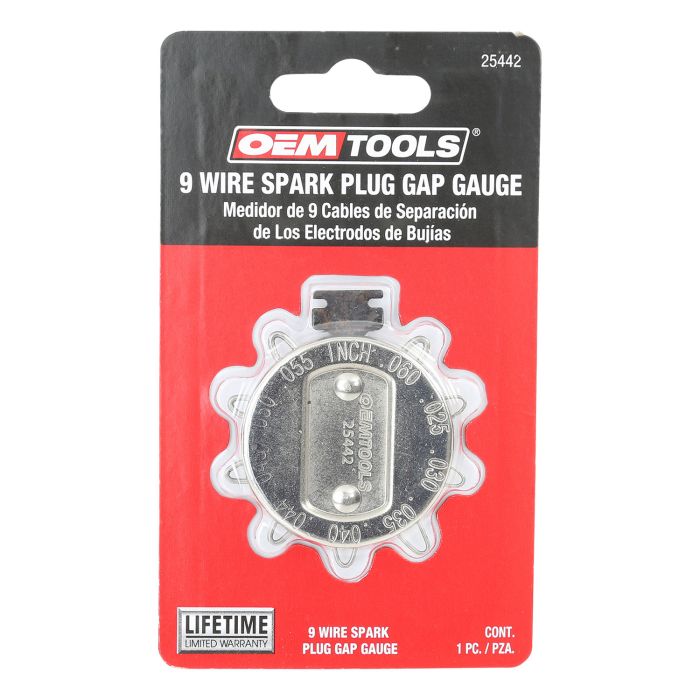 OEMTOOLS 25442 9 Wire Spark Plug Gap Gauge