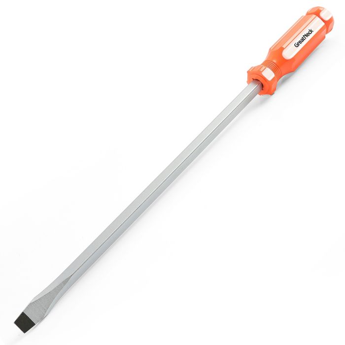 GreatNeck 73046 3 8 x 12 Inch Slotted Square Shank Screwdriver